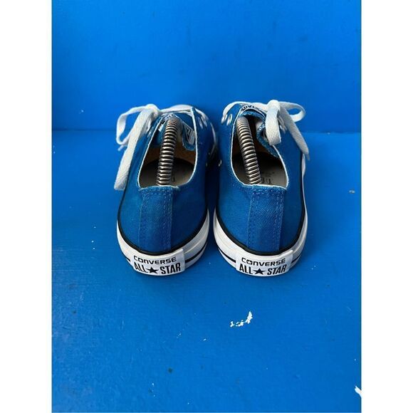 Converse Chuck Taylor Low Canvas Trainers 117407F Blue/WhiteUS6 main image 4